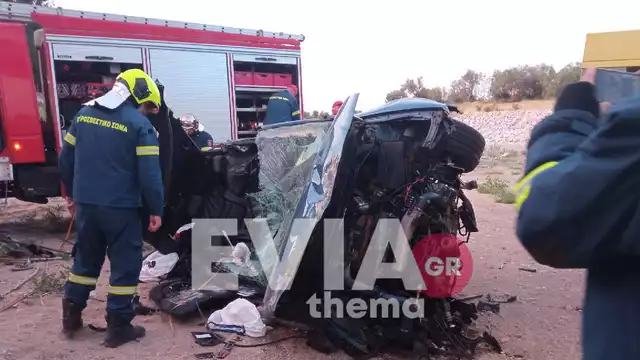 Τραγωδία στην Εύβοια: Αυτοκίνητο έπεσε από γέφυρα